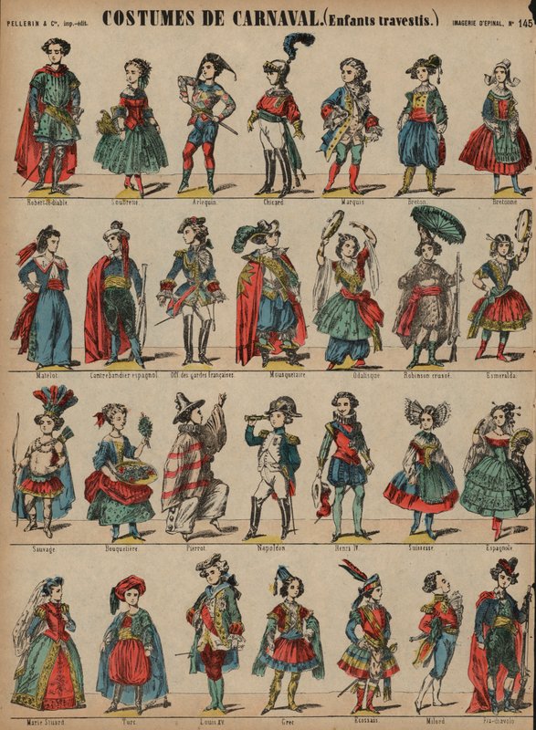 Costumi di carnevale per bambini da French School