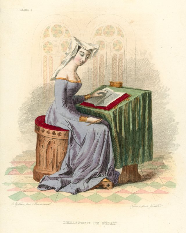 Cristina di Pisan da French School