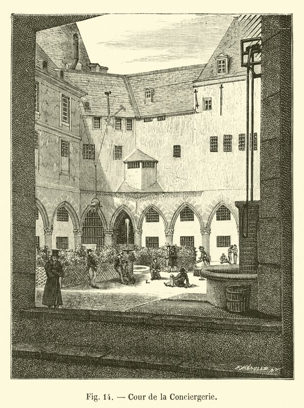 Corte della Conciergerie da French School