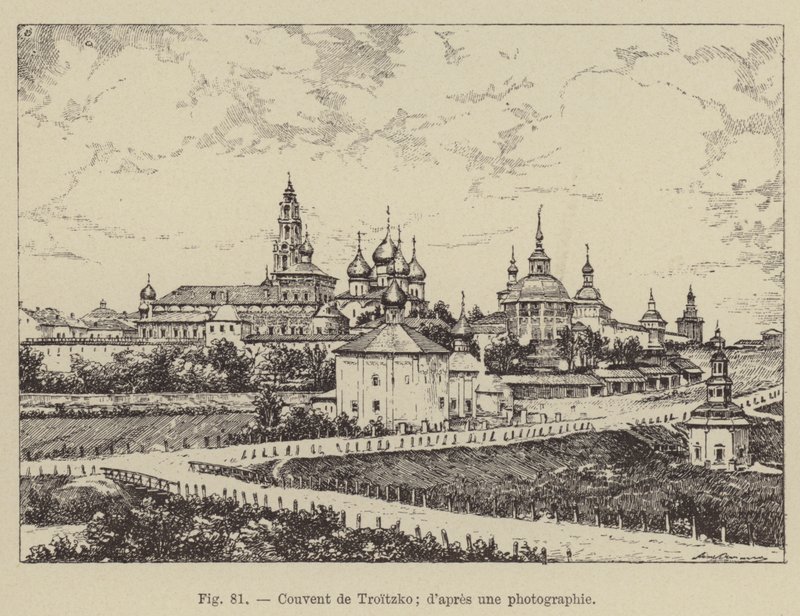 Convento di Troitzko da French School