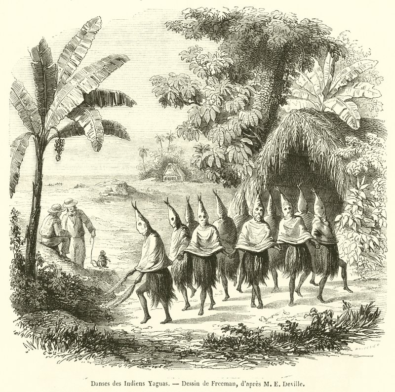 Danza degli Indiani Yaguas da French School