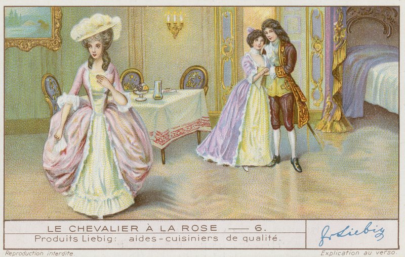 Il cavaliere della rosa da French School