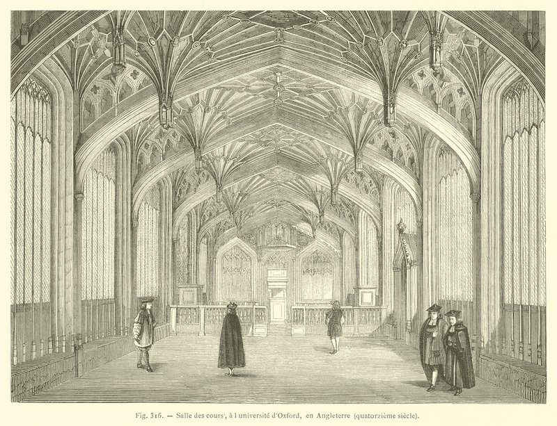 Scuola di Divinità, Biblioteca Bodleiana, Oxford da French School