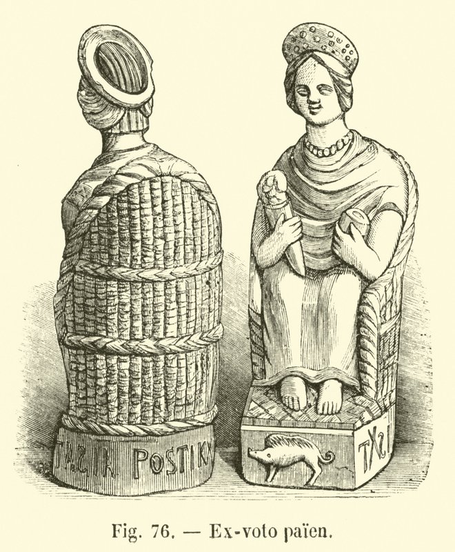 Ex-voto pagano da French School