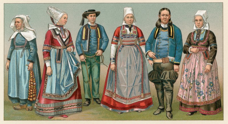 Costume Francese da French School