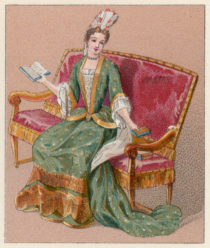 Costume francese del XVII secolo da French School