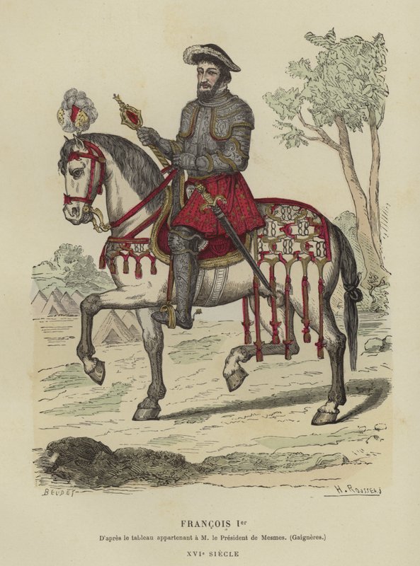 Francesco I, Re di Francia, XVI secolo da French School