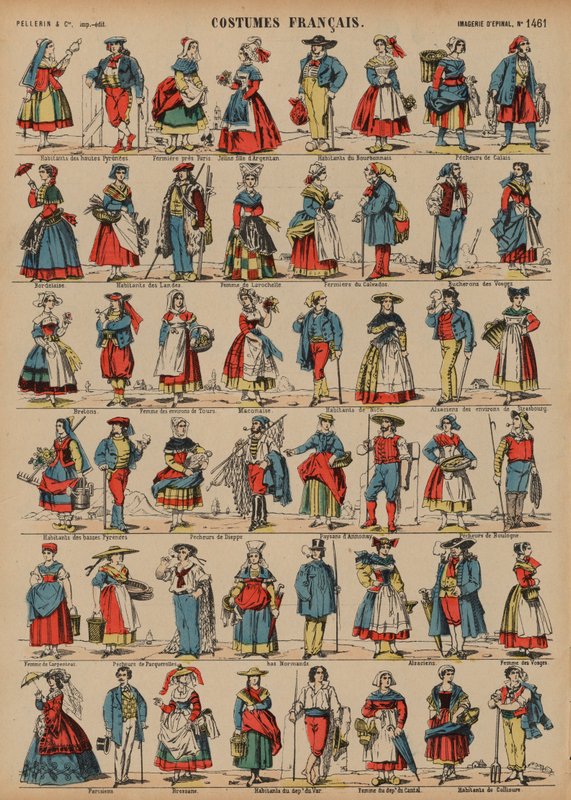 Costumi francesi da French School
