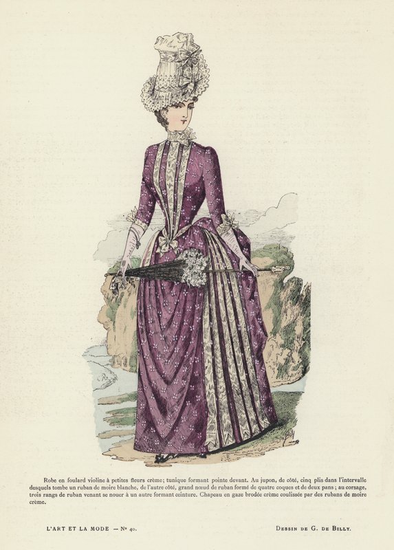 Tavola di moda francese da French School
