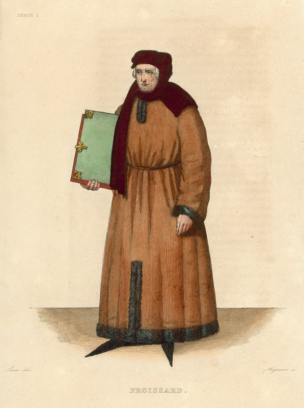 Froissard (incisione colorata) da French School