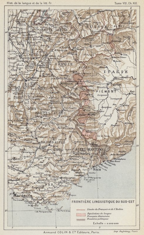Frontiera linguistica del sud-est da French School