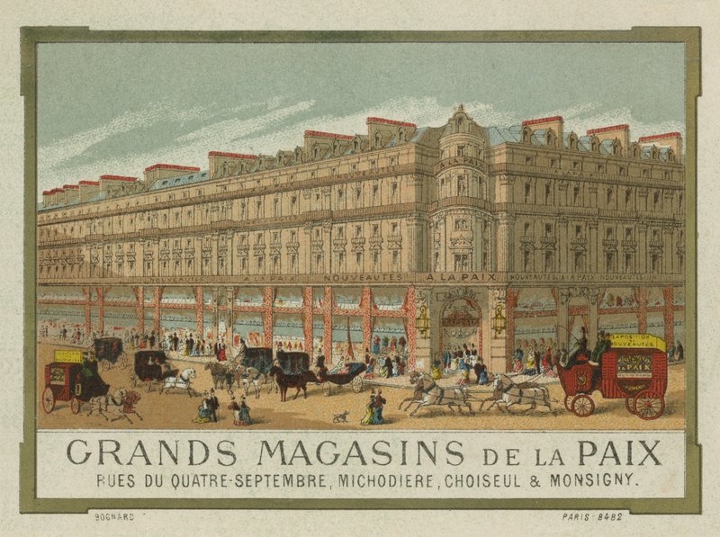 Grands Magasins de la Paix, Parigi da French School