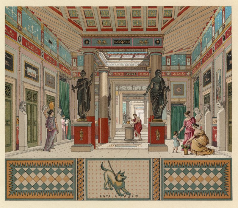 Costume greco-romano da French School