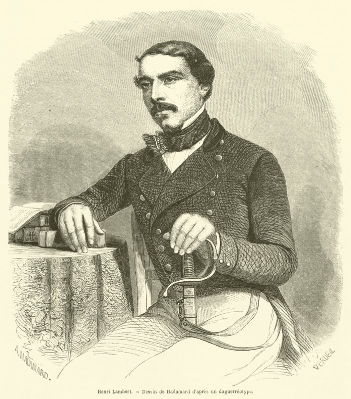 Henri Lambert (incisione) da French School