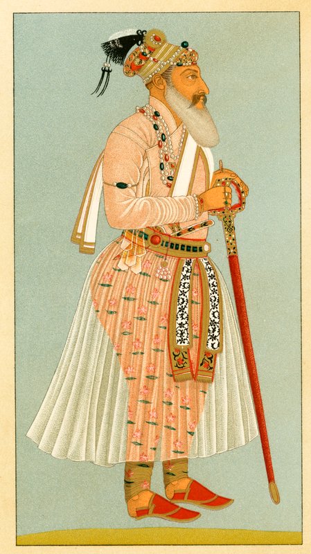 Costume indiano da French School