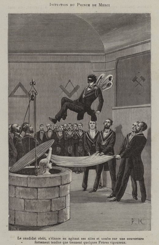 Iniziazione di un Principe della Misericordia da French School