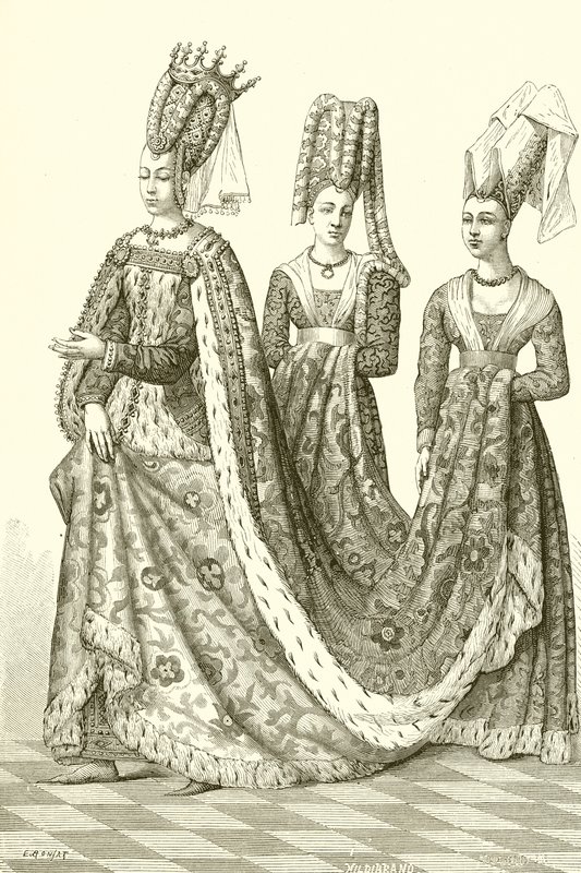 Isabella di Baviera da French School