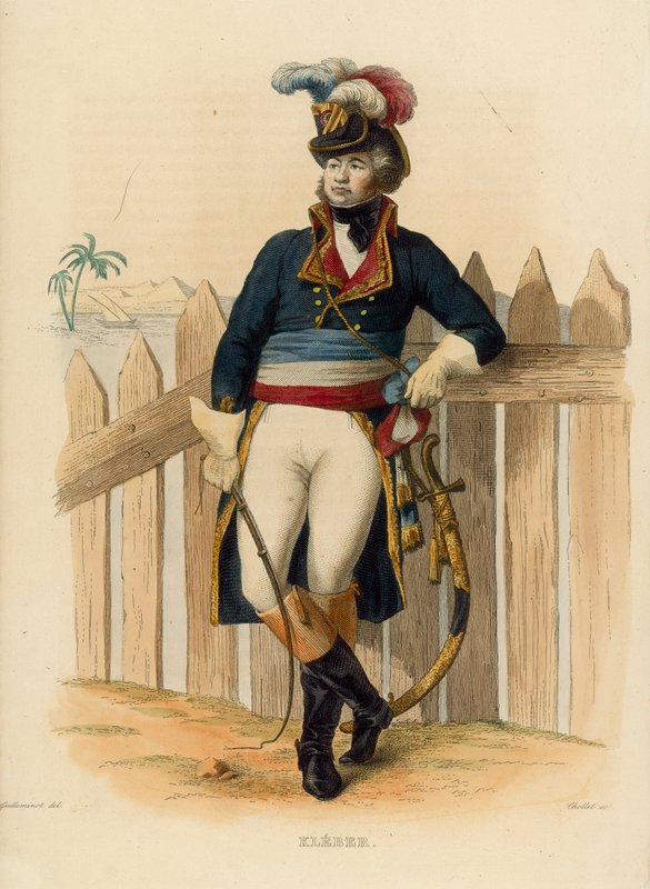 Jean-Baptiste Kléber (incisione colorata) da French School