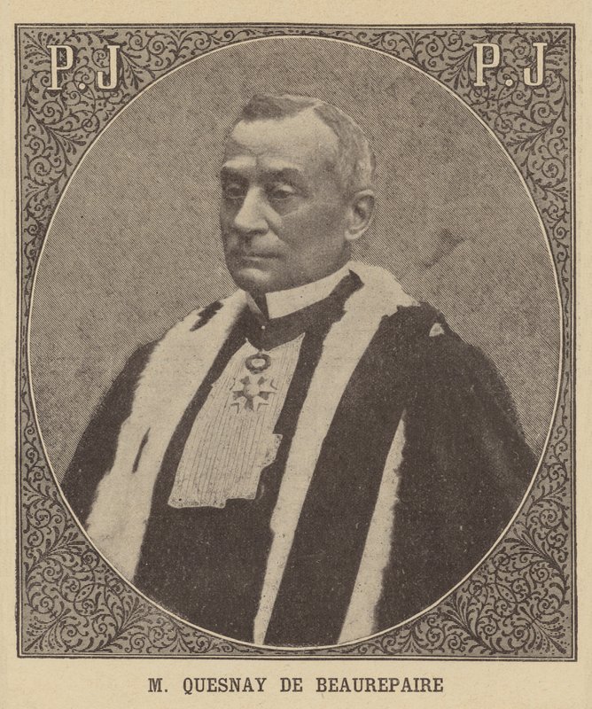 Jules Quesnay de Beaurepaire, giudice francese da French School