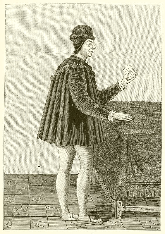 Re Luigi XI da French School