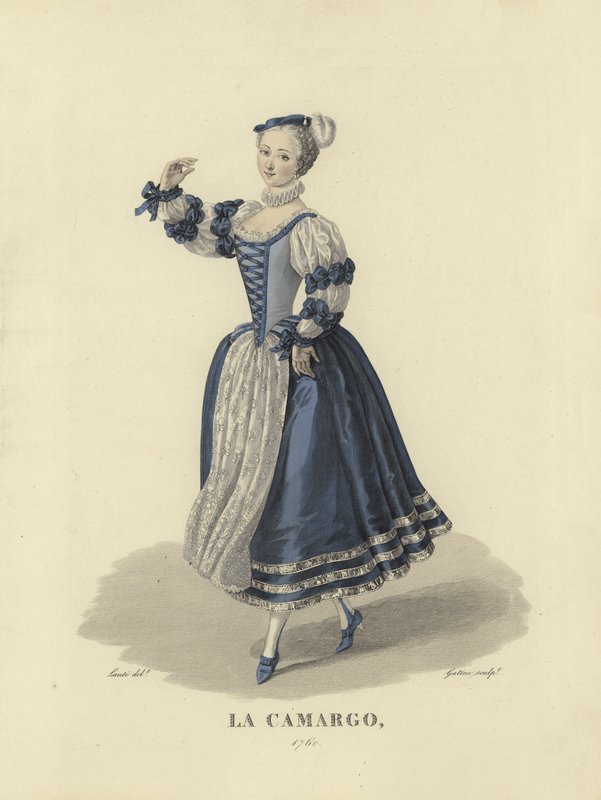 La Camargo, 1760 da French School