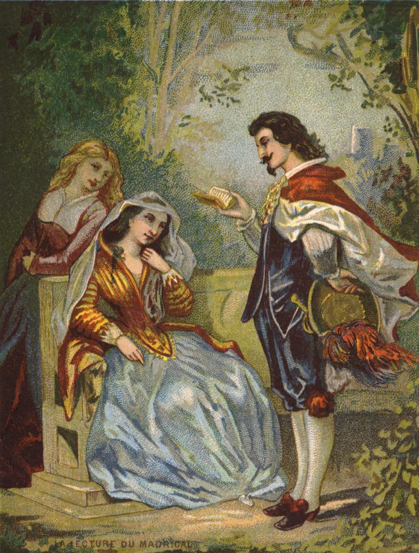 La lettura del madrigale da French School