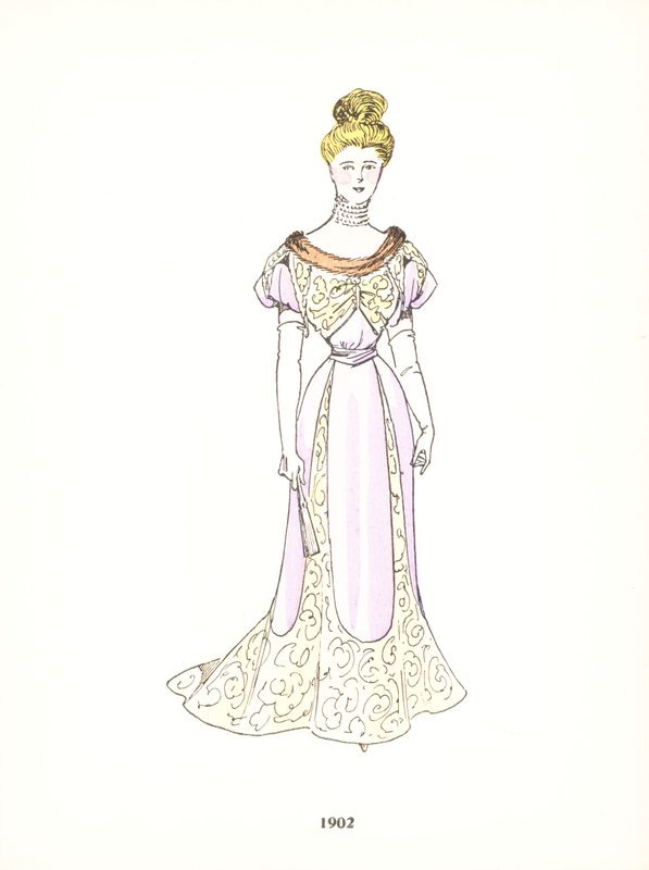Moda femminile, 1902 da French School