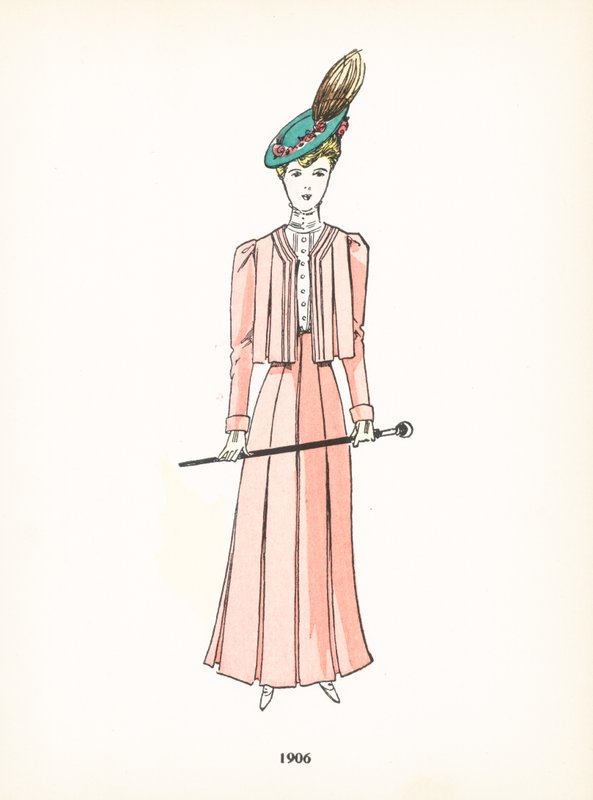 Moda femminile, 1906 da French School