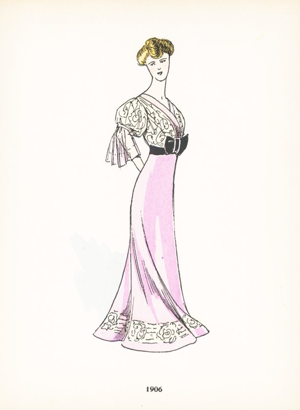 Moda femminile, 1906 da French School