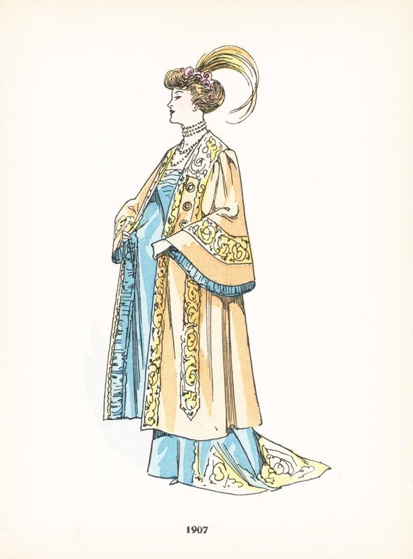 Moda femminile, 1907 da French School