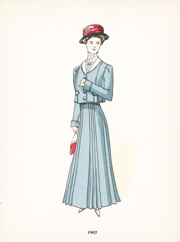 Moda femminile, 1907 da French School