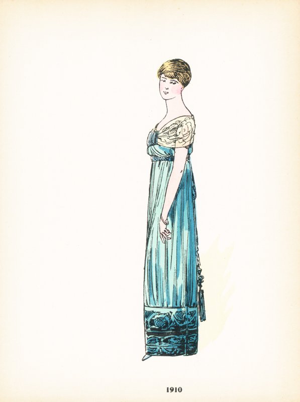 Moda femminile, 1910 da French School
