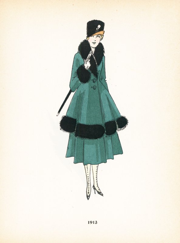 Moda femminile, 1913 da French School