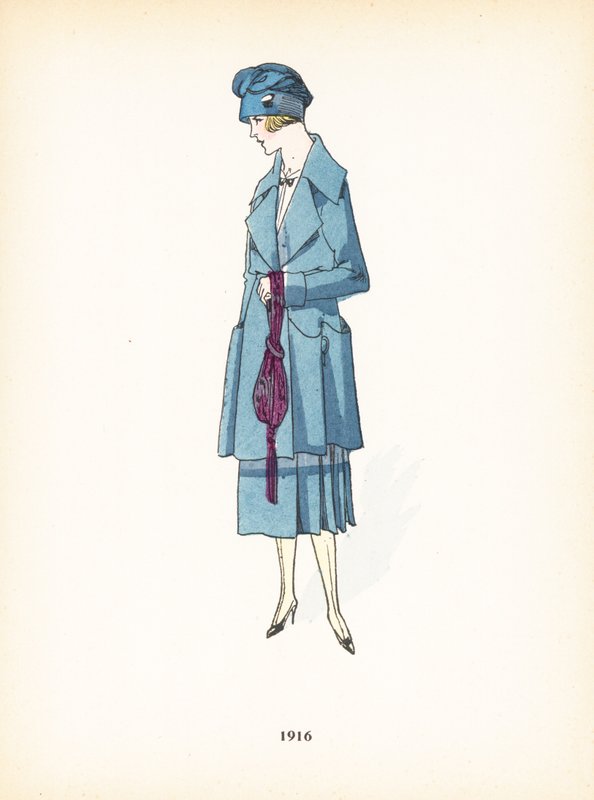 Moda femminile, 1916 da French School