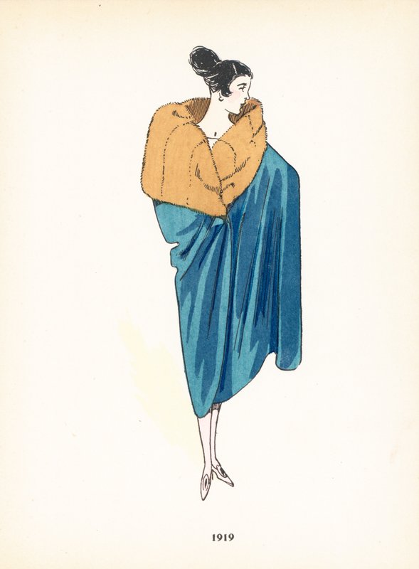 Moda femminile, 1919 da French School
