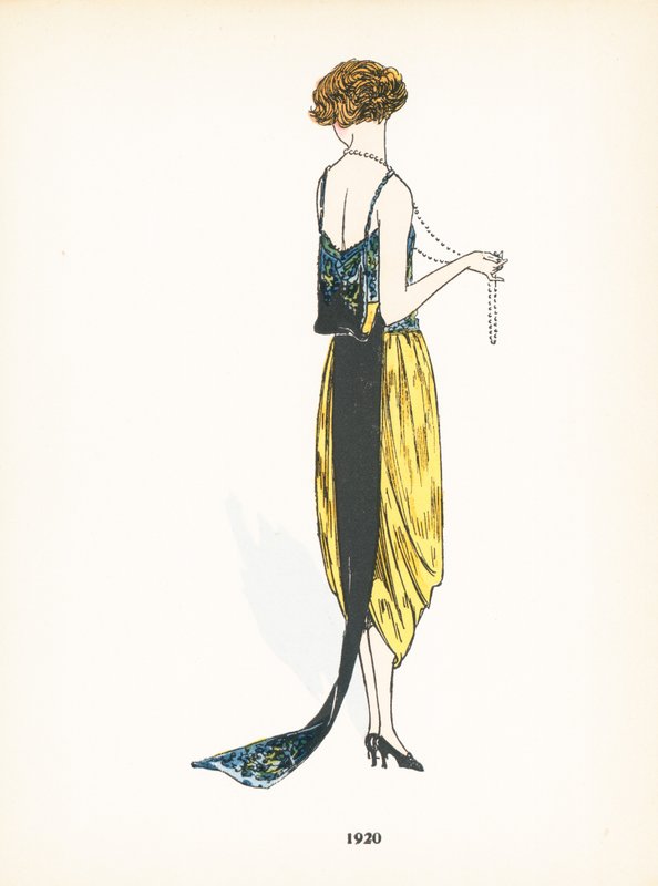 Moda femminile, 1920 da French School