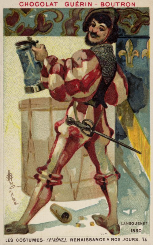 Landsknecht, 1530 da French School