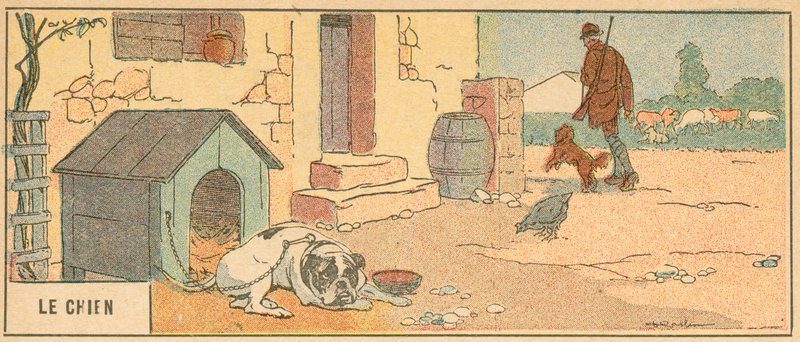 Le Chien da French School
