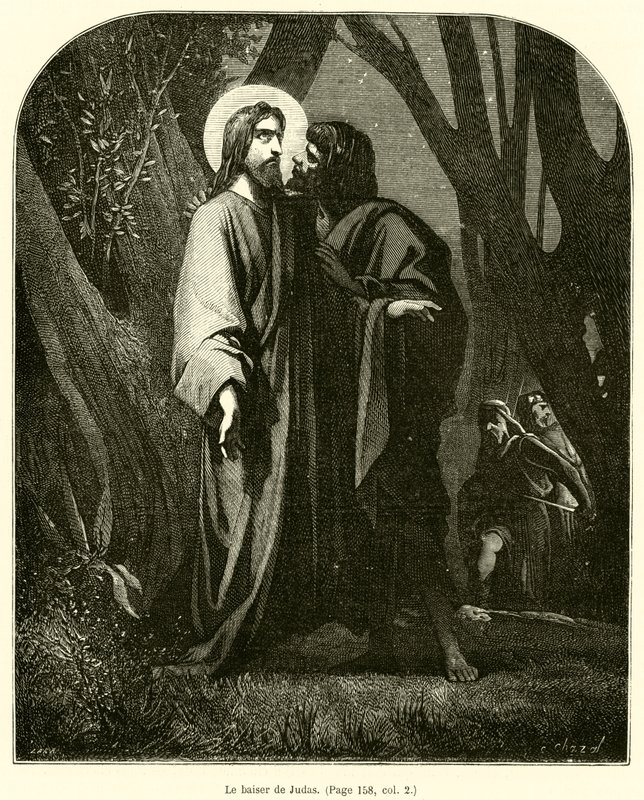 Il bacio di Giuda da French School