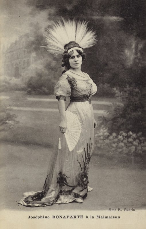 Madame Guerin come Giuseppina Bonaparte da French School