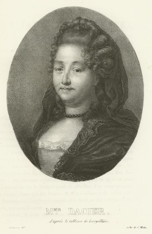 Madame Dacier da French School