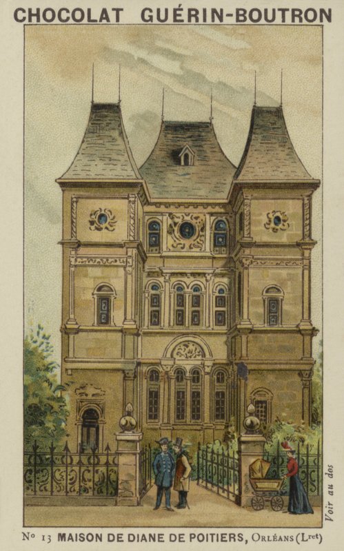 Casa di Diana di Poitiers, Orleans, Loiret da French School