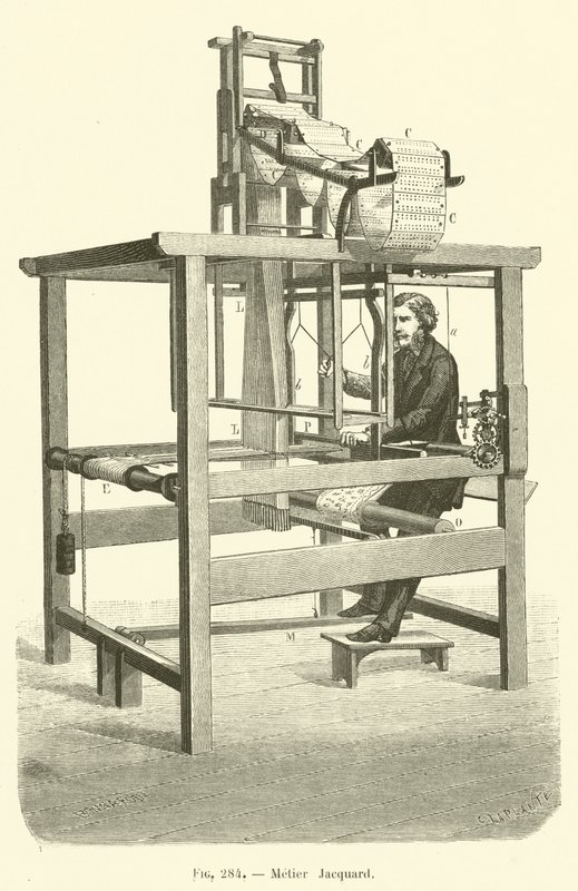 Telaio Jacquard da French School