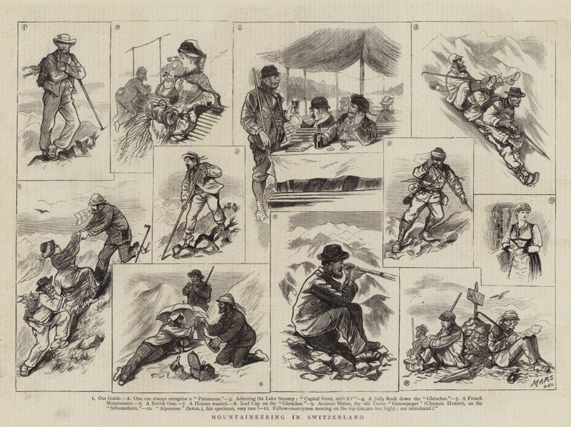 Alpinismo in Svizzera da French School