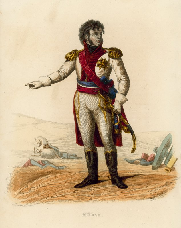 Murat (incisione colorata) da French School