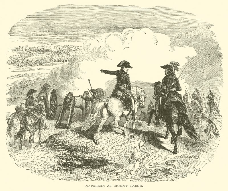 Napoleone al Monte Tabor da French School