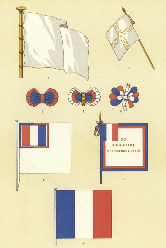 Origini del tricolore francese da French School