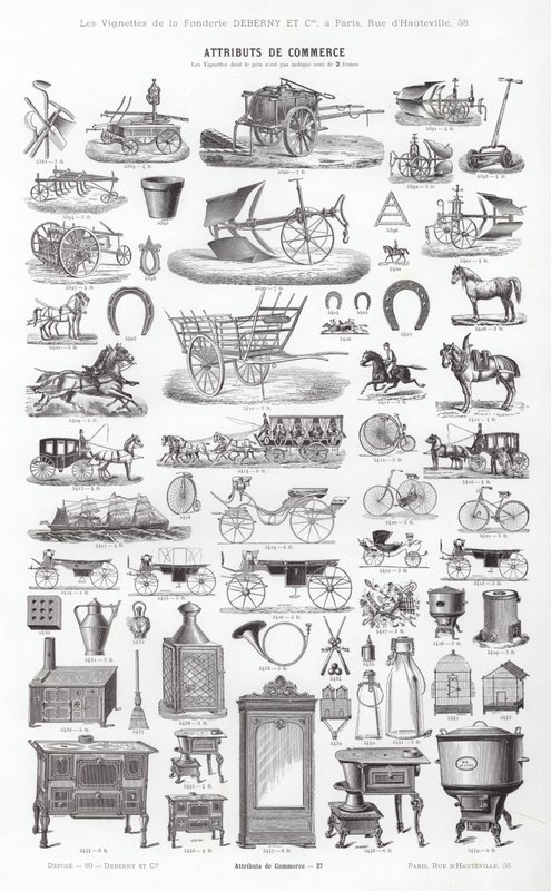 Pagina da Vignettes Typographiques da French School