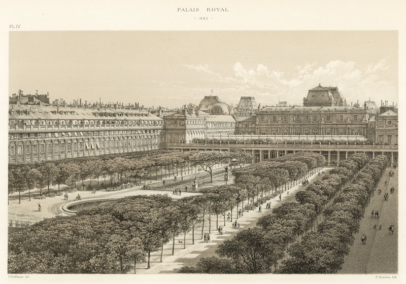 Palais Royal, 1880 da French School
