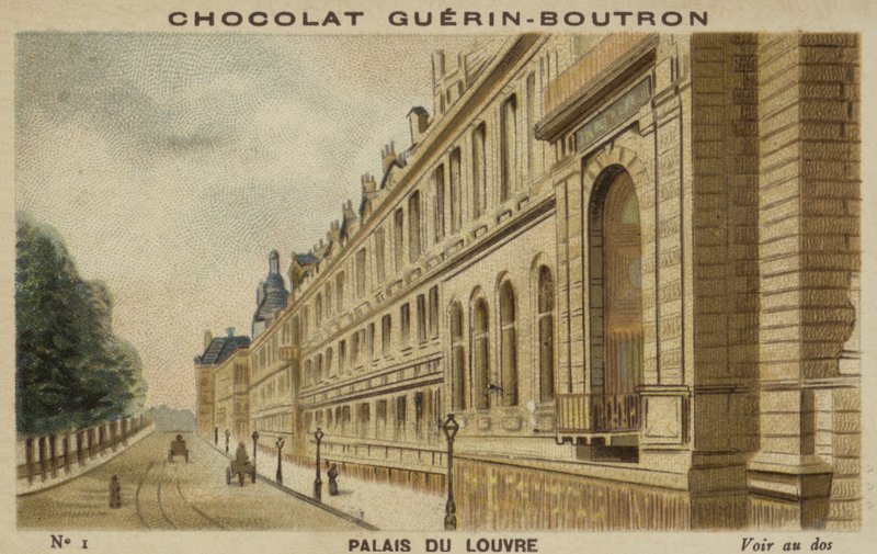 Palazzo del Louvre da French School